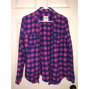 Hollister plaid shirt (new)